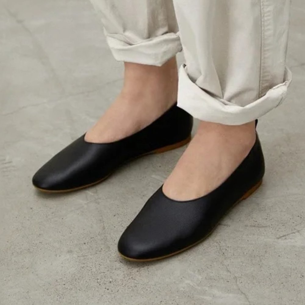 Everlane Leather Day Glove Ballet Flats 9